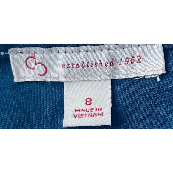 ESTABLISHED 1962 LACE, MIDI, FIT/FLARE, WAIST DRESS, WOMENS, 8, NAVY BLUE, SASH - Picture 10 of 12